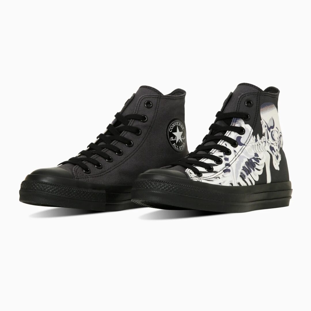 【2024年 12/18 発売】歌川国芳の「相馬の古内裏」をプリントした CONVERSE ALL STAR (R) UKIYOEPRINT HI (コンバース オールスター 浮世絵)