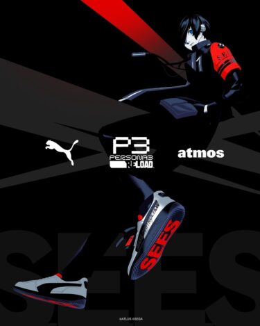 【2024年 12/24 発売】PERSONA 3 RELOAD × atmos × PUMA PALERMO (ペルソナ3 リロード アトモス プーマ パレルモ) [403241-01]