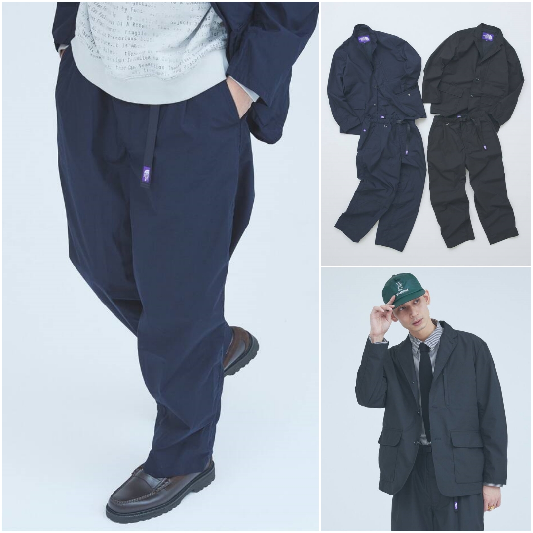 【2025年 2月中旬 発売】THE NORTH FACE PURPLE LABEL × JOURNAL STANDARD 別注 “65/35 フィールドバークリージャケット/ワイドテーパード フィールドパンツ” (ザ・ノース・フェイス パープルレーベル ジャーナルスタンダード)