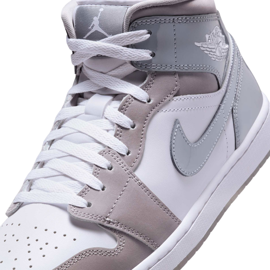 【2024年 12/7 発売】NIKE AIR JORDAN 1 MID SE “White/Cool Grey” (ナイキ エア ジョーダン ミッド “ホワイト/クールグレー”) [HF3216-100]