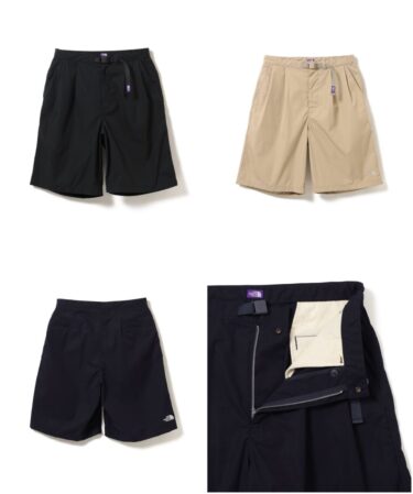 BEAMS × THE NORTH FACE PURPLE LABEL 別注 撥水 65/35 ベイヘッドクロス ショーツが2025年 4月下旬 発売 (ビームス ザ・ノース・フェイス パープルレーベル)