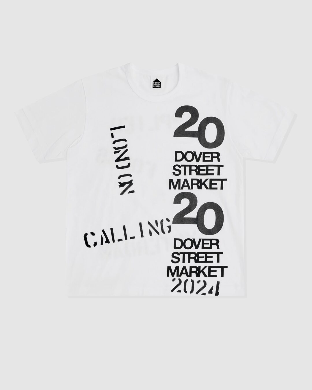 DOVER STREET MARKET 20周年記念 コラボTEEが2024年 12/12 発売 (ドーバーストリートマーケット ロンドン)