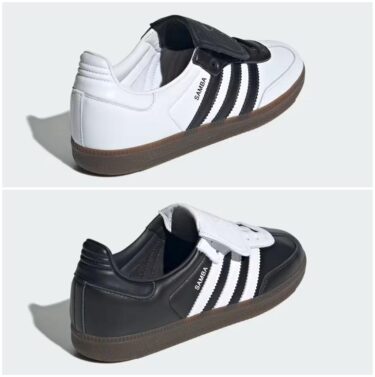 【2024年 発売】adidas Originals SAMBA Long Tongues “Cloud White/Core Black” (アディダス オリジナルス サンバ ロングタン “ホワイト/ブラック”) [JI3199/JI3200]