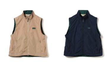 定番の「Warm-Up Jacket」をデザインベースにベストに軽やかにアレンジしたL.L.Bean “Roxbury Vest”が2025年 1月上旬 発売 (エルエルビーン)