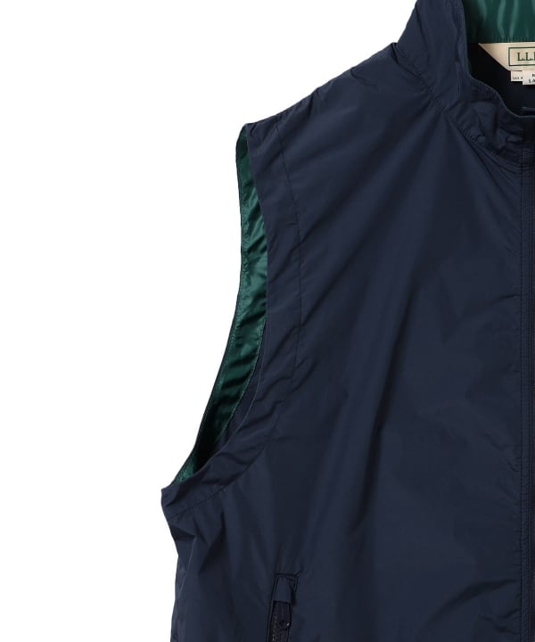 定番の「Warm-Up Jacket」をデザインベースにベストに軽やかにアレンジしたL.L.Bean “Roxbury Vest”が2025年 1月上旬 発売 (エルエルビーン)