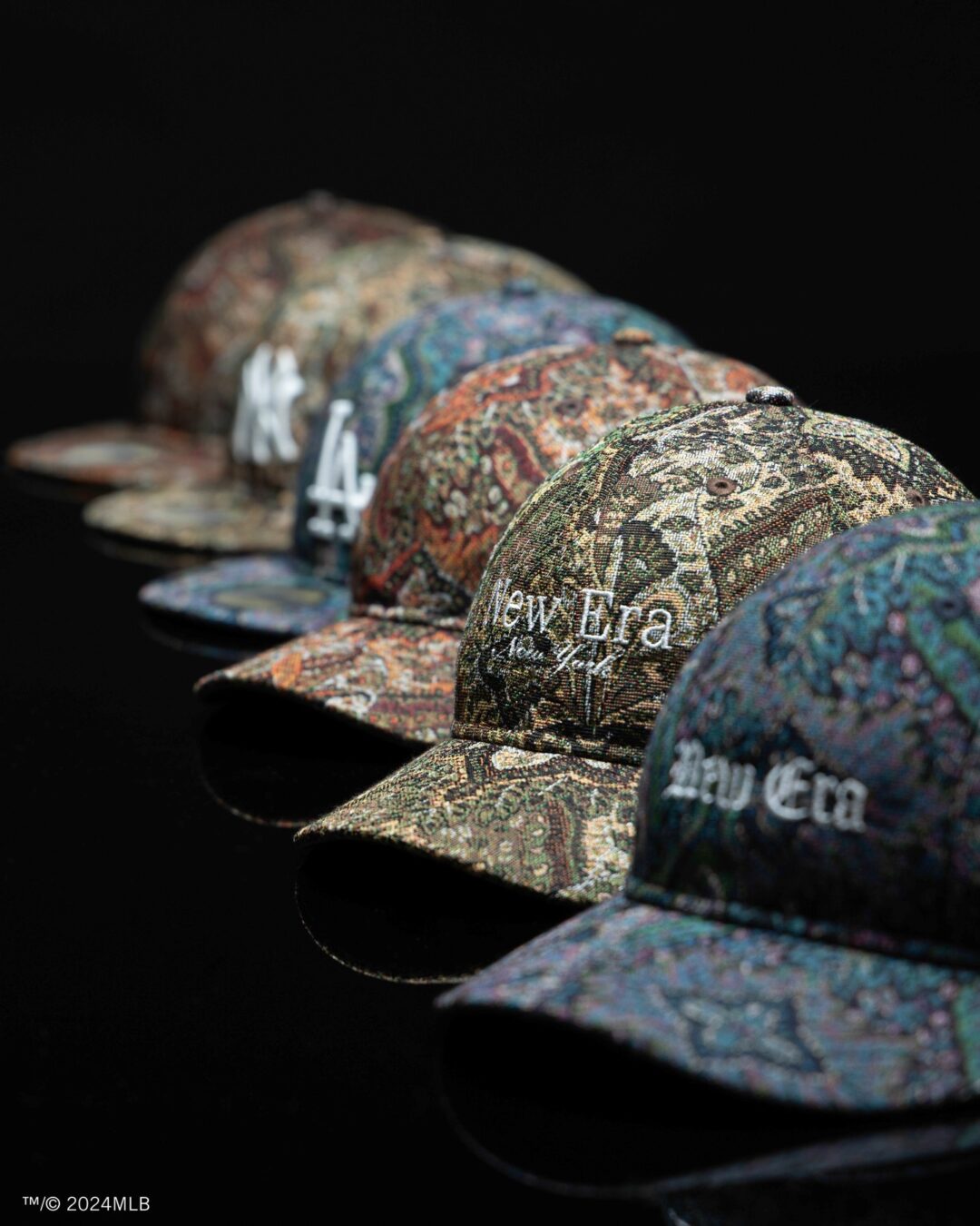 New Era × Liberty社製の花柄をゴブラン織りに落とし込んだコレクションが2025年 1/2 発売 (ニューエラ リバティ)