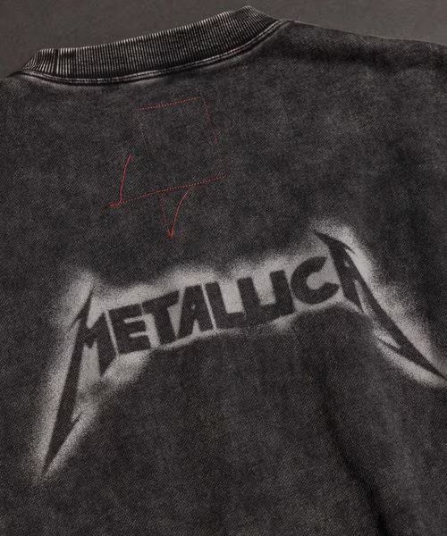 METALLICA × monkey time プリント スウェット クルーネックが2025年 2月上旬 発売 (メタリカ モンキータイム)