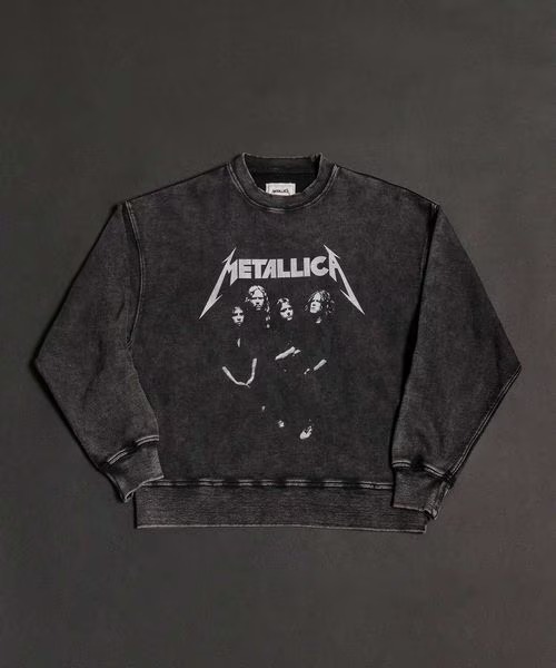 METALLICA × monkey time プリント スウェット クルーネックが2025年 2月上旬 発売 (メタリカ モンキータイム)