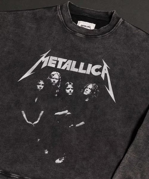 METALLICA × monkey time プリント スウェット クルーネックが2025年 2月上旬 発売 (メタリカ モンキータイム)