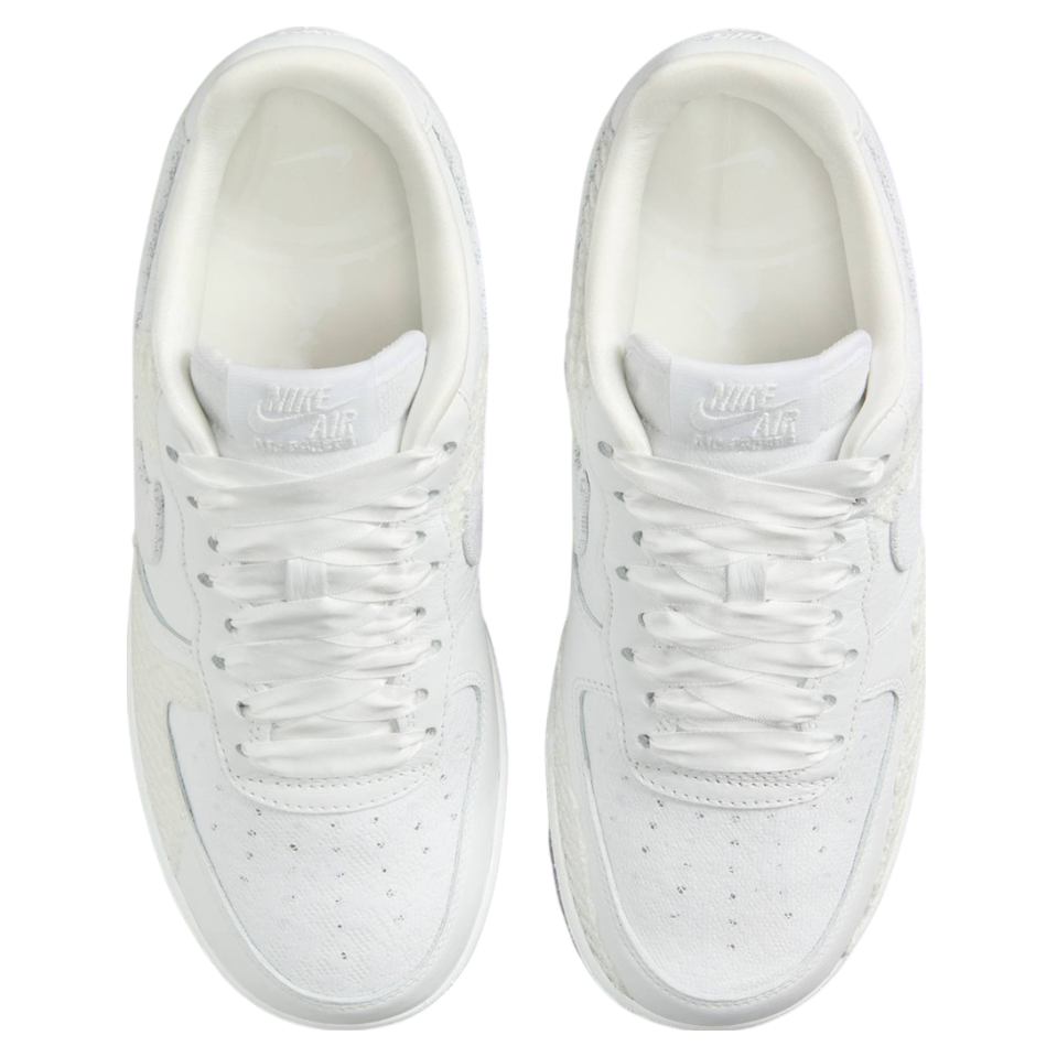 【2025年 発売予定】NIKE AIR FORCE 1 LOW “White Snakeskin” (ナイキ エア フォース 1 ロー “ブラックスネークスキン”) [HV6011-111]