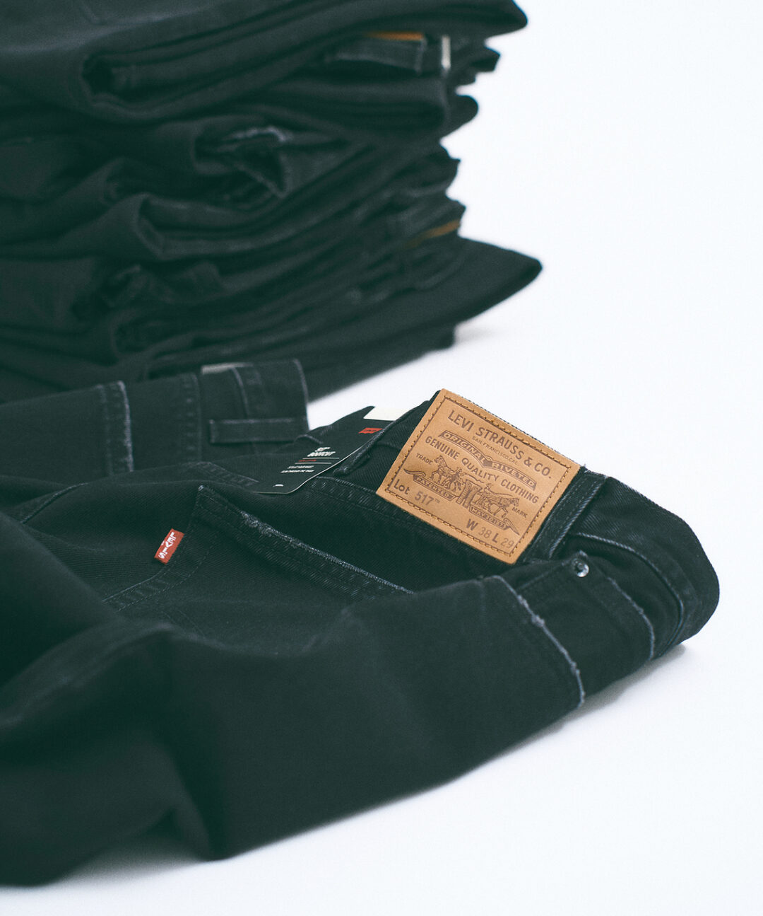 Levi’s︎︎ × 417 EDIFICE 別注 ”BLACK COLLECTION – COLLARLESS”が2024年 12月下旬 発売 (リーバイス エディフィス “ブラック コレクション”)