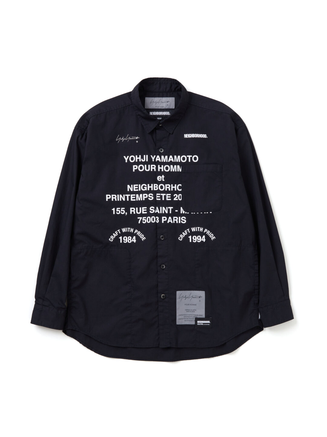 NEIGHBORHOOD x Yohji Yamamoto POUR HOMME 2024 FWが12/6 発売 (ネイバーフッド ヨウジヤマモト プールオム）