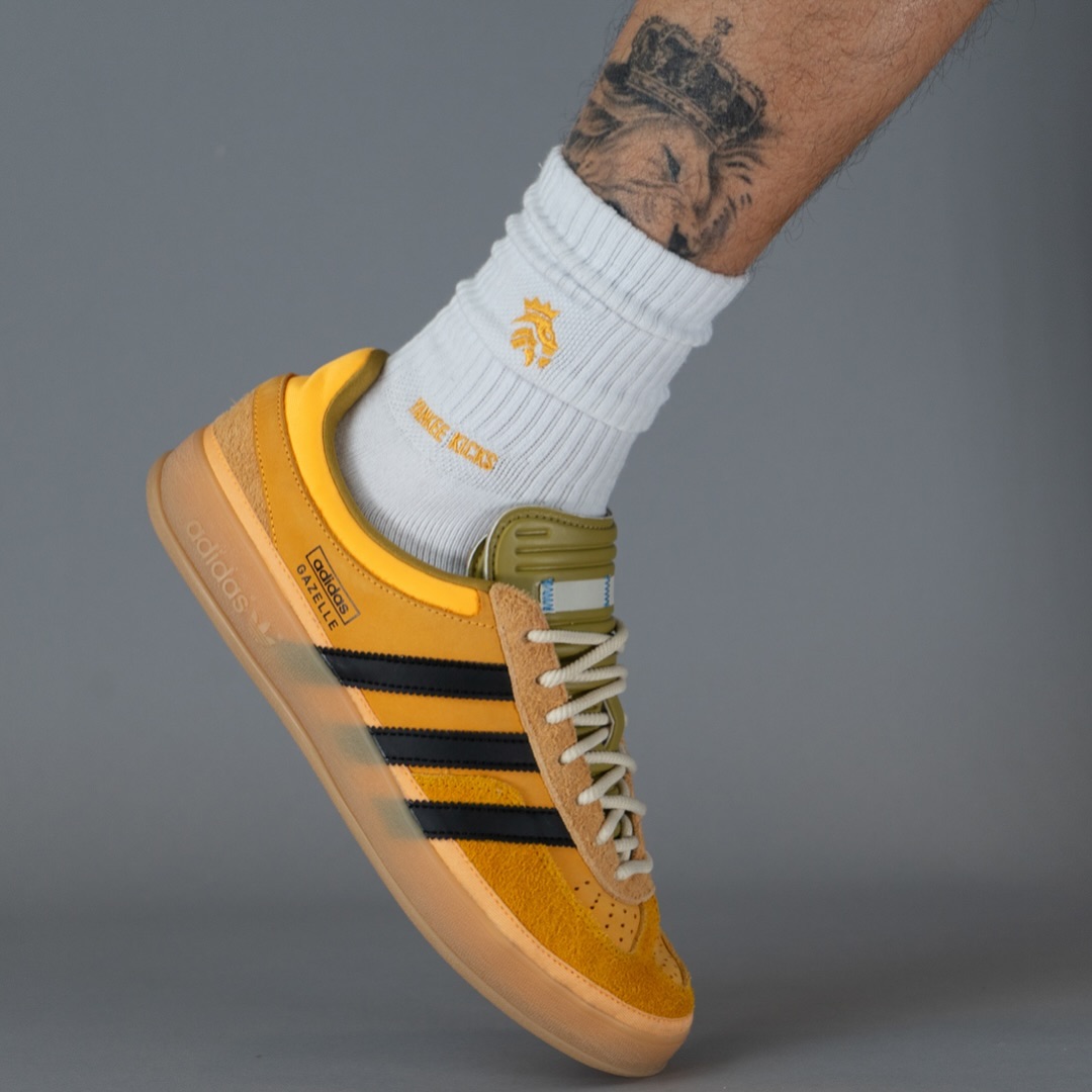 【サンプル/2025年】BAD BUNNY × adidas Originals GAZELLE INDOOR "Yellow" (バッドバニー アディダス オリジナルス ガゼル インドア)