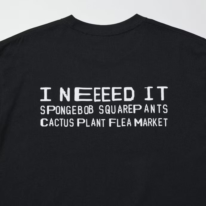 CPFM CACTUS PLANT FLEA MARKET × ユニクロ UT × スポンジボブ コラボが国内 2024年 12/20 発売 (カクタス プラント フリー マーケット UNIQLO)