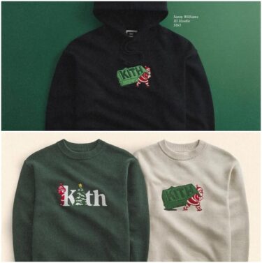 【2024年 12/13 発売】KITH “Kithmas 2024” Santa TEE & CREW & HOODIE (キス “キスマス”)