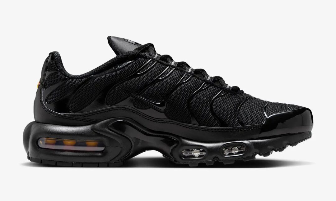 【2025年 1/13 発売】NIKE W AIR MAX PLUS “Triple Black” (ナイキ エア マックス プラス “トリプルブラック”) [DM2362-002]