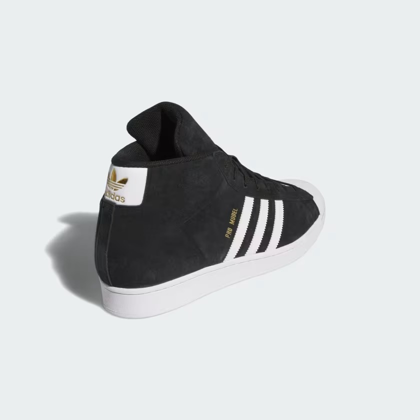 【2025年 1/30 発売】adidas Originals PRO MODEL MID TRAINER “Black/White” (アディダス オリジナルス プロモデル ミッド “ブラック/ホワイト”) [JH8146]