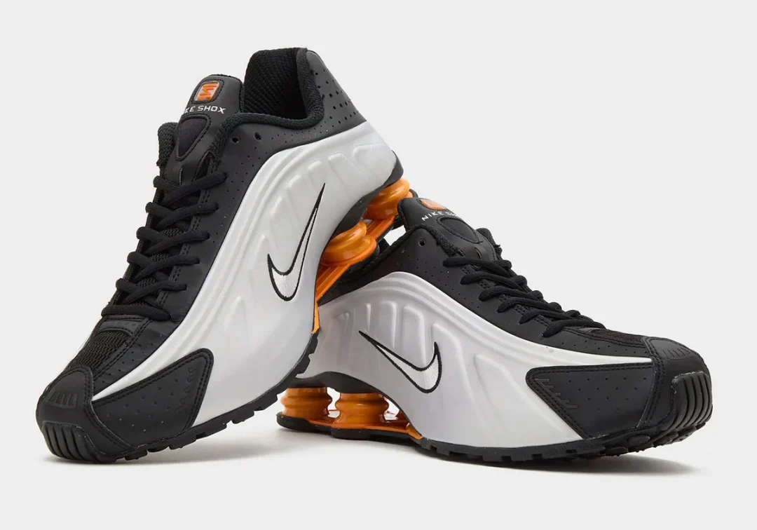 【2025年 発売予定】NIKE SHOX R4 “Black/Bright Mandarin” (ナイキ ショックス “ブラック/ブライトマンダリン”) [HQ1988-003]