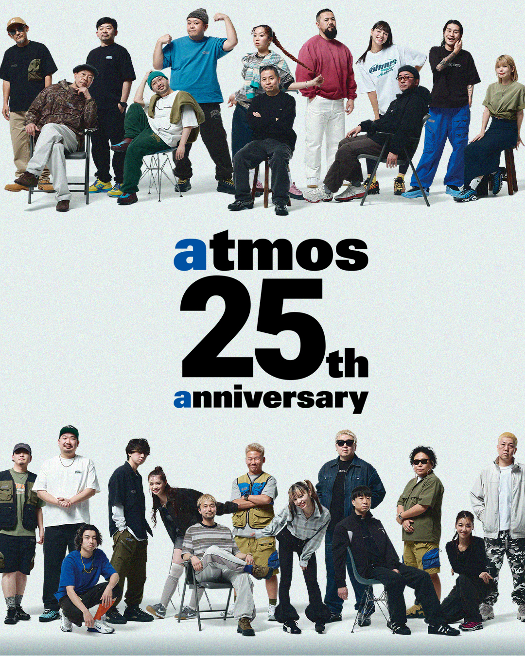 【atmos 25周年】「温故知新」をテーマに​たApparel 2025 SS COLLECTIONが2025年 2/8 発売 (アトモス アパレル コレクション 2025年 春夏)​