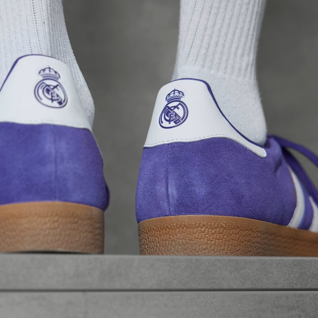 【2025年 2/11 発売】Real Madrid × adidas Originals GAZELLE “University Purple” (レアル・マドリード アディダス オリジナルス ガゼル “ユニバーシティパープル”) [JS3041]