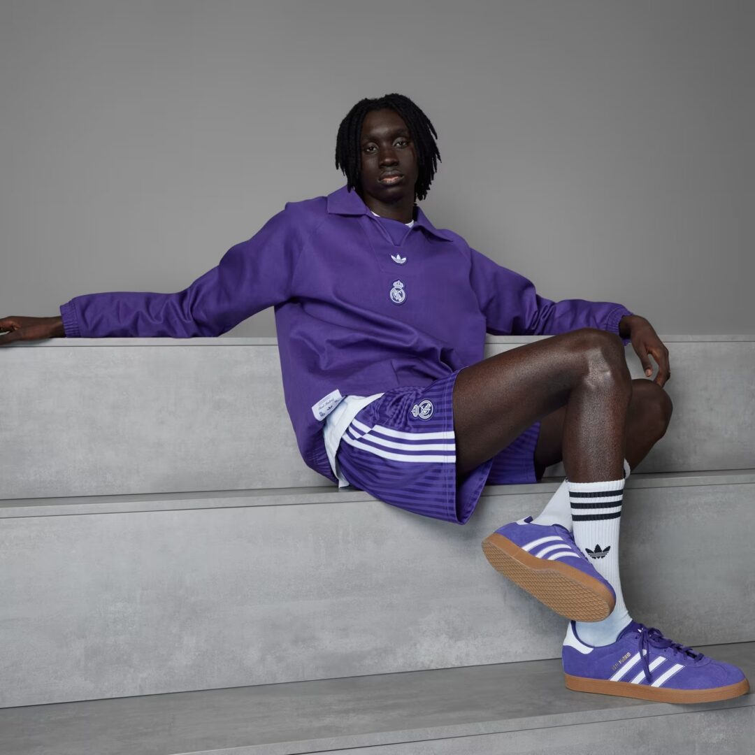 【2025年 2/11 発売】Real Madrid × adidas Originals GAZELLE “University Purple” (レアル・マドリード アディダス オリジナルス ガゼル “ユニバーシティパープル”) [JS3041]