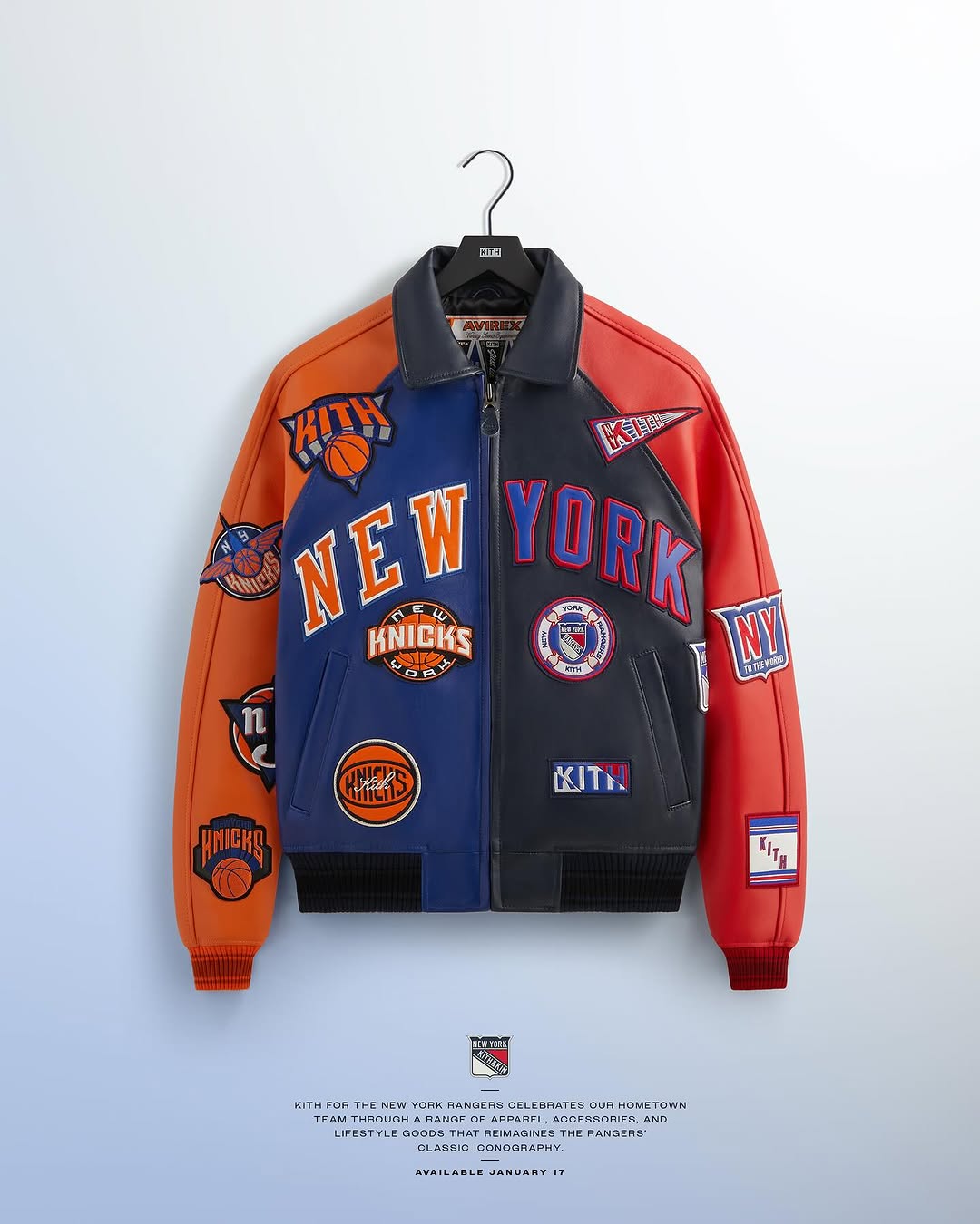 【2025年 1/17 発売】Kith for the New York Rangers 2025 Collection (キス フォー ニューヨーク レンジャーズ コレクション)