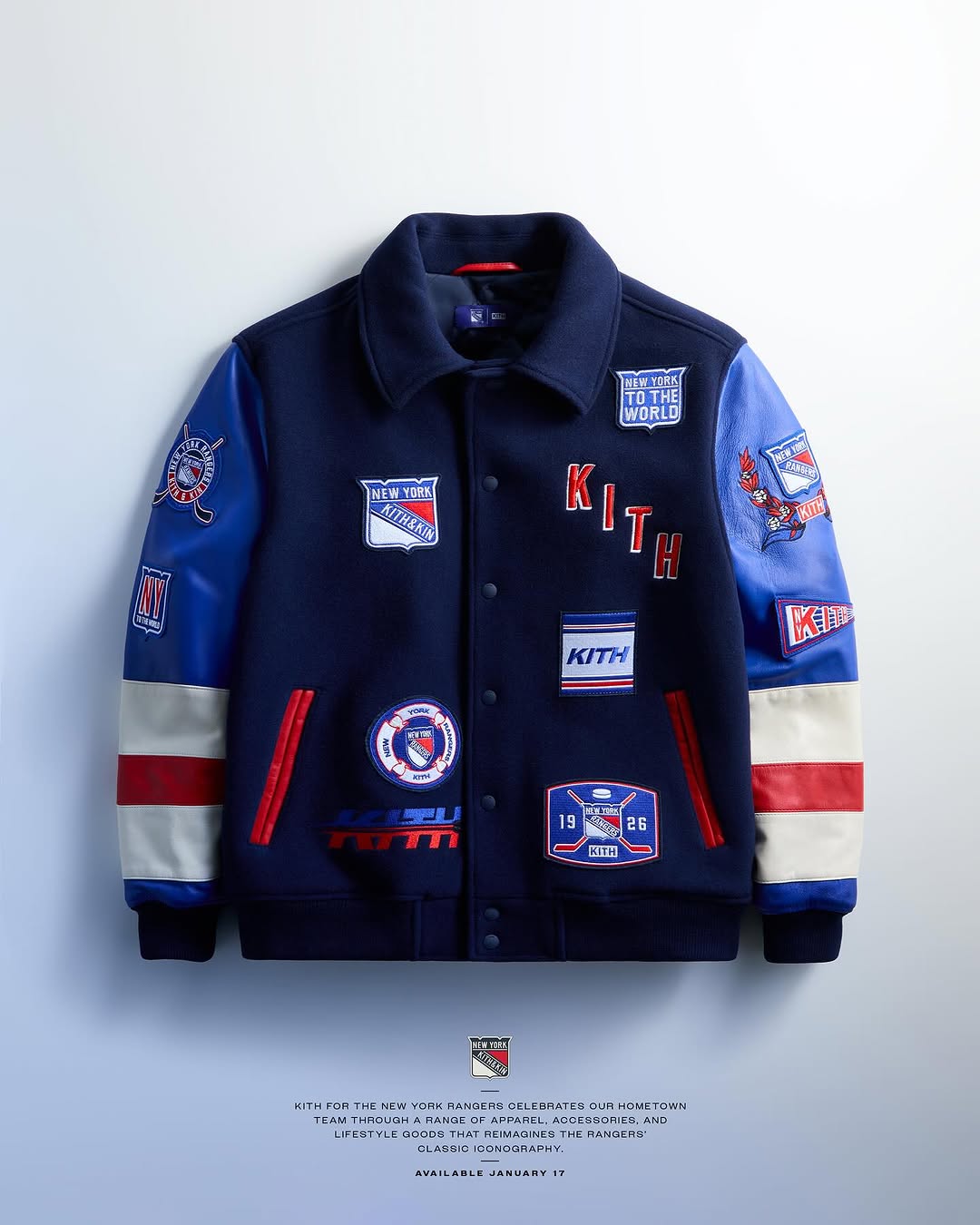 【2025年 1/17 発売】Kith for the New York Rangers 2025 Collection (キス フォー ニューヨーク レンジャーズ コレクション)