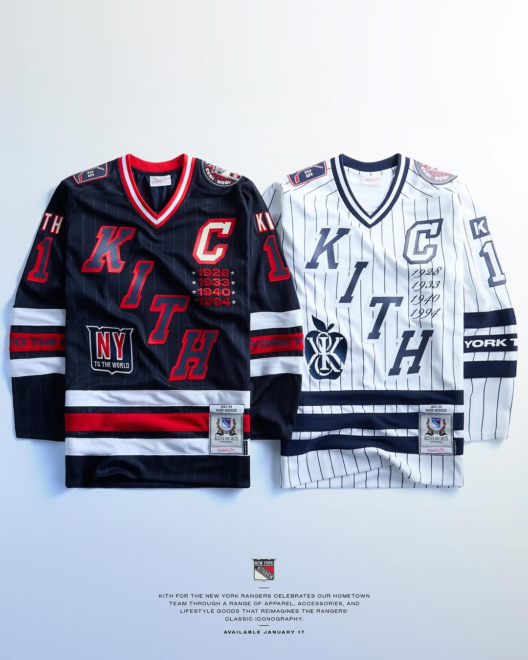 【2025年 1/17 発売】Kith for the New York Rangers 2025 Collection (キス フォー ニューヨーク レンジャーズ コレクション)