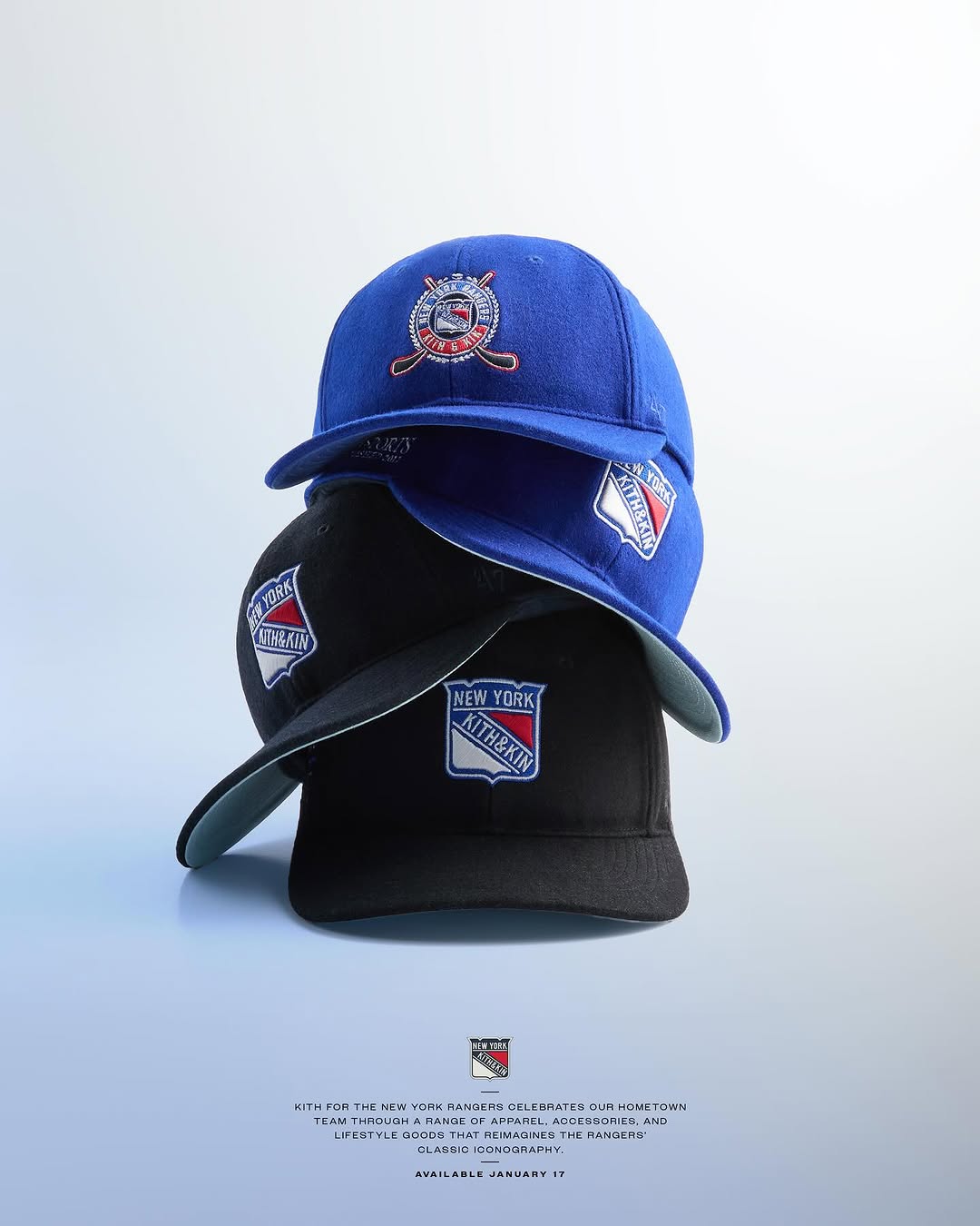 【2025年 1/17 発売】Kith for the New York Rangers 2025 Collection (キス フォー ニューヨーク レンジャーズ コレクション)