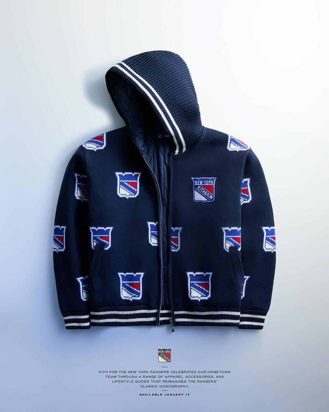 【2025年 1/17 発売】Kith for the New York Rangers 2025 Collection (キス フォー ニューヨーク レンジャーズ コレクション)