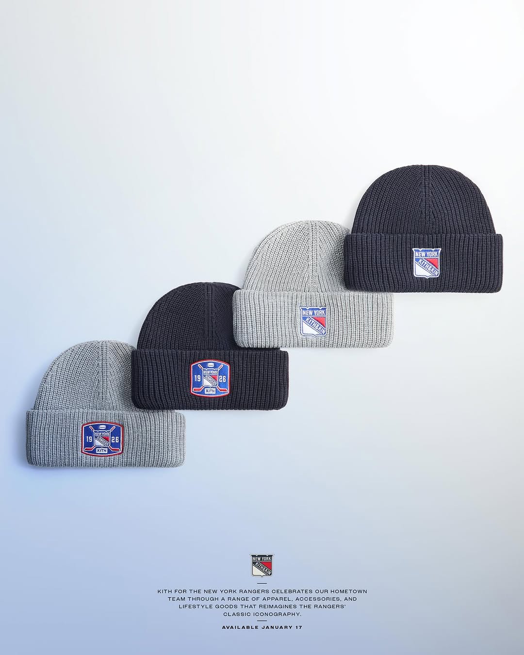 【2025年 1/17 発売】Kith for the New York Rangers 2025 Collection (キス フォー ニューヨーク レンジャーズ コレクション)