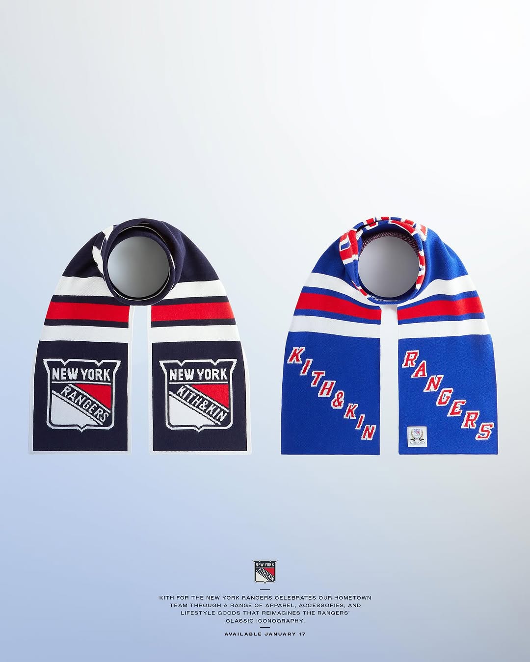 【2025年 1/17 発売】Kith for the New York Rangers 2025 Collection (キス フォー ニューヨーク レンジャーズ コレクション)