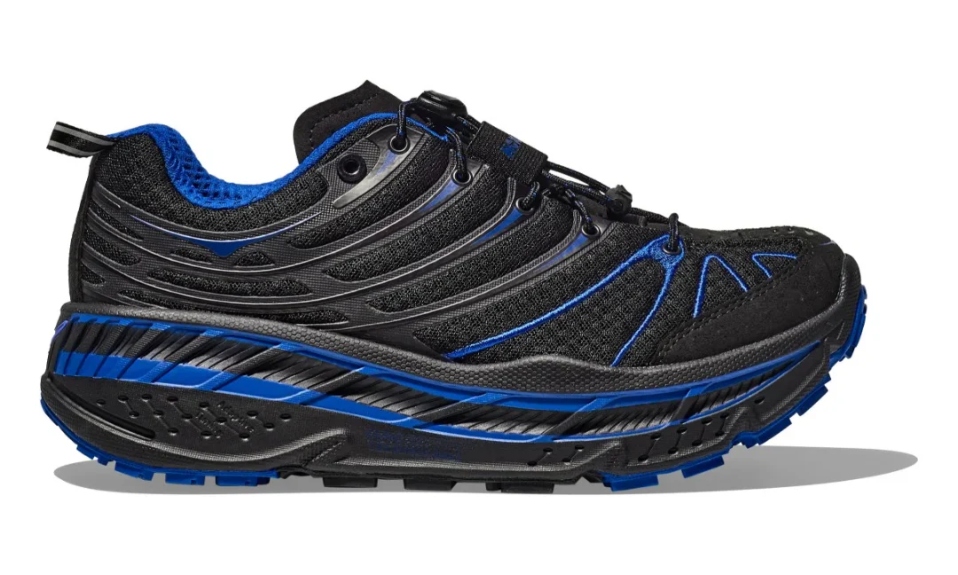 【2025年 1/15 発売】HOKA STINSON EVO OG “BLACK/ULTRAMARINE” (ホカ スティンソン) [1155350-BLTR]