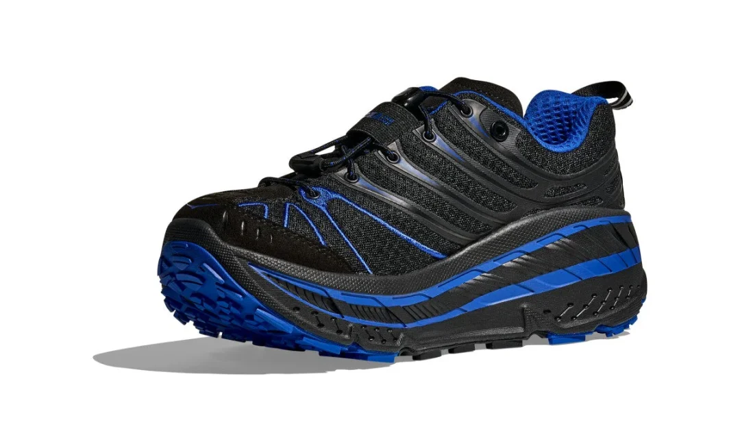 【2025年 1/15 発売】HOKA STINSON EVO OG “BLACK/ULTRAMARINE” (ホカ スティンソン) [1155350-BLTR]