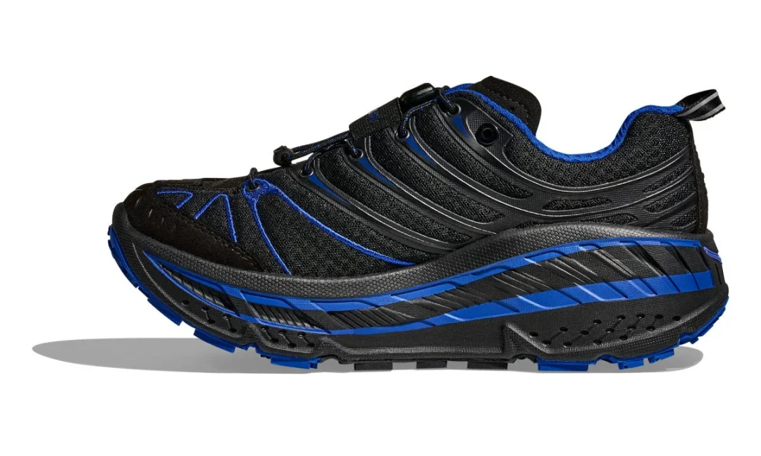 【2025年 1/15 発売】HOKA STINSON EVO OG “BLACK/ULTRAMARINE” (ホカ スティンソン) [1155350-BLTR]