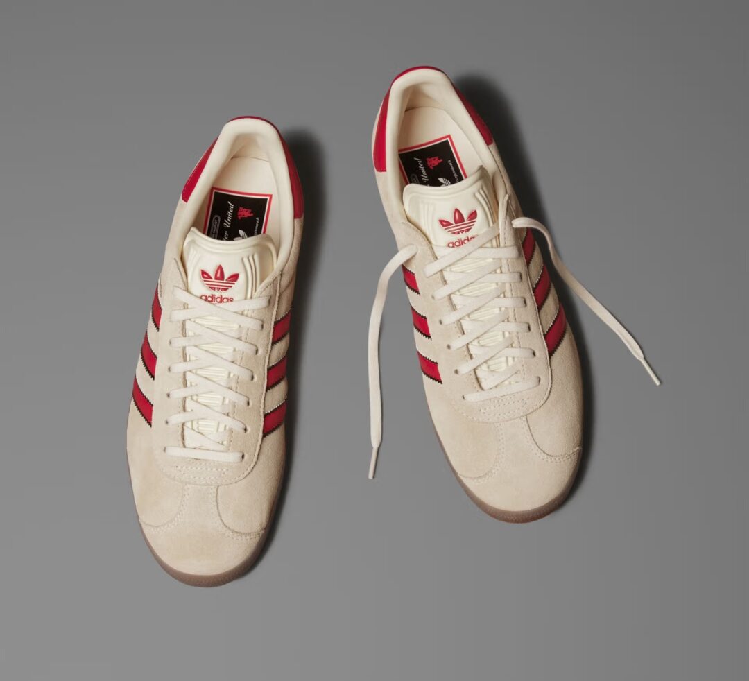 【2025年 2/12 発売】Manchester United × adidas Originals GAZELLE “Red Devils” (マンチェスター・ユナイテッド アディダス オリジナルス ガゼル “レッドデビル”) [JS3040]