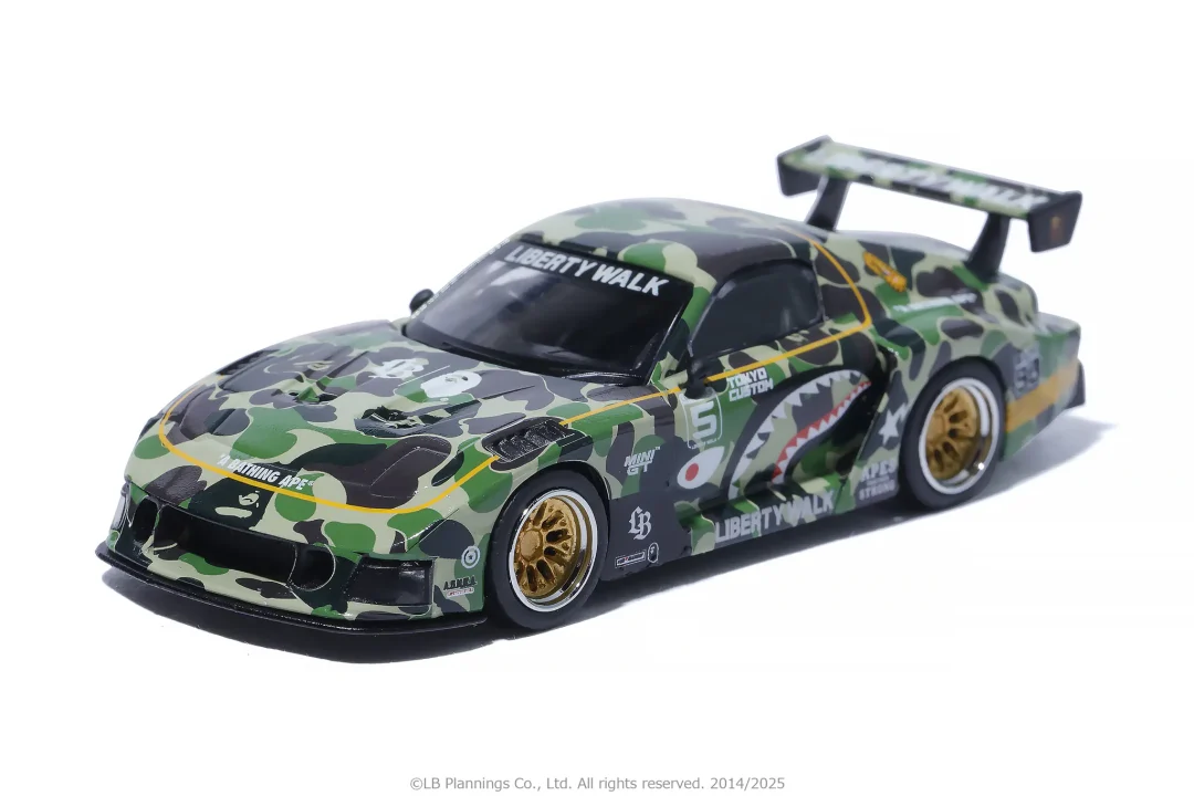 A BATHING APE × LIBERTY WALK 2025 SS コラボレーションが1/18 発売 (ア ベイシング エイプ リバティーウォーク)