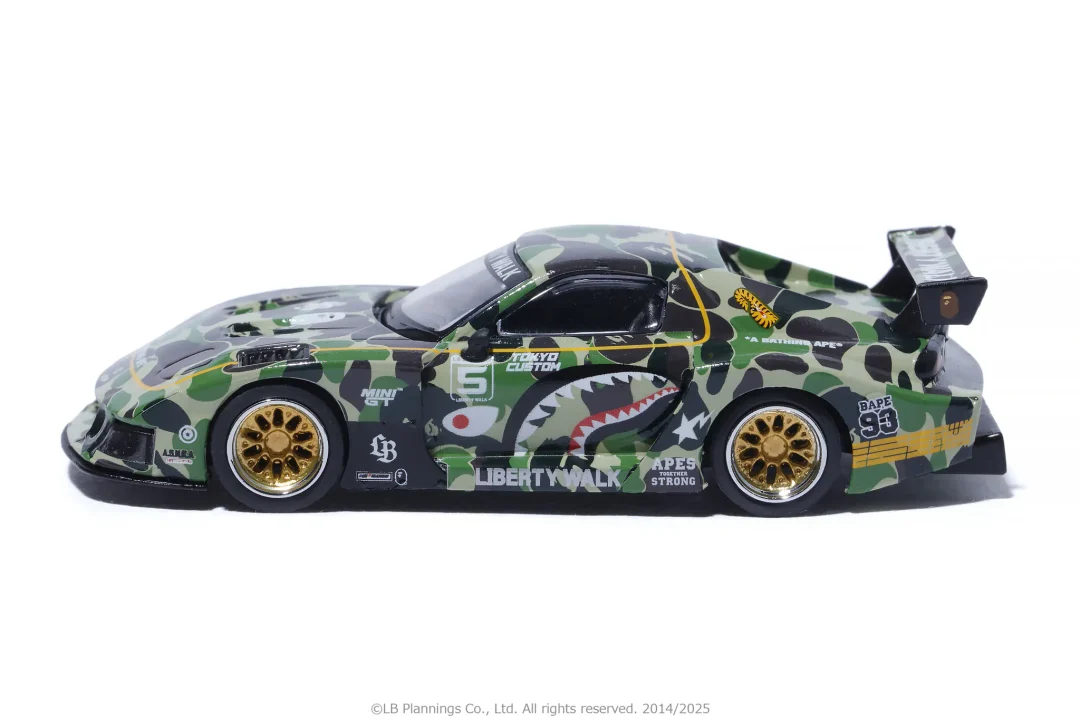 A BATHING APE × LIBERTY WALK 2025 SS コラボレーションが1/18 発売 (ア ベイシング エイプ リバティーウォーク)