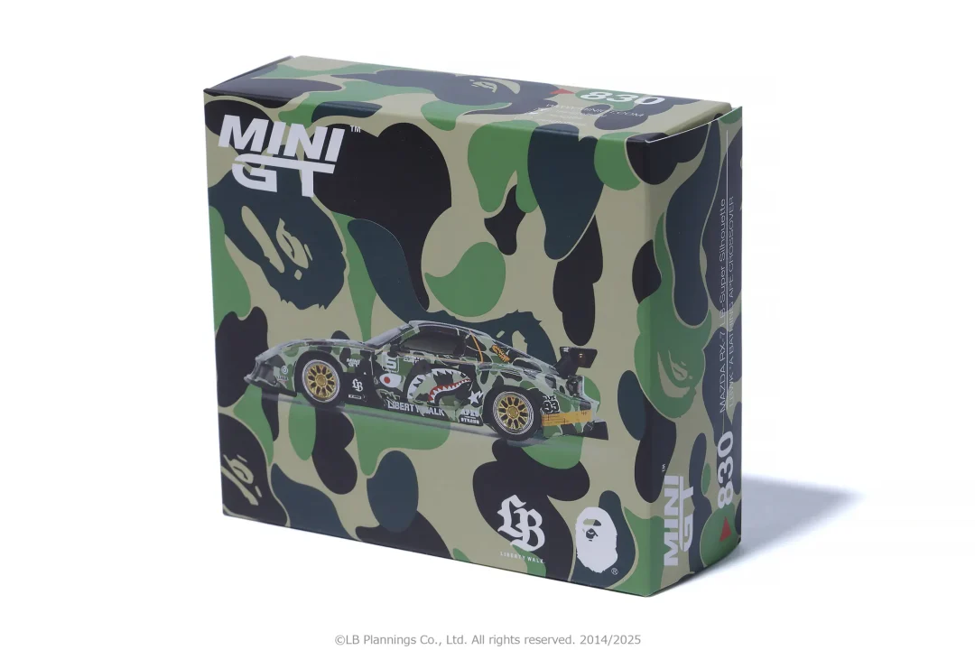 A BATHING APE × LIBERTY WALK 2025 SS コラボレーションが1/18 発売 (ア ベイシング エイプ リバティーウォーク)