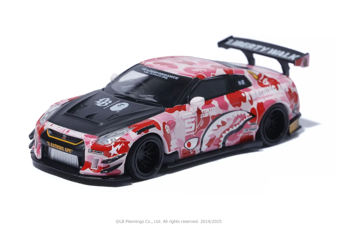 A BATHING APE × LIBERTY WALK 2025 SS コラボレーションが1/18 発売 (ア ベイシング エイプ リバティーウォーク)