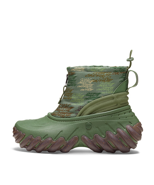 【2025年 2/7 発売】crocs × Futura “All Terrain Clog & Echo Boot” (クロックス フューチュラ) [209632-0DA/210885-309]