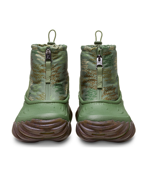 【2025年 2/7 発売】crocs × Futura “All Terrain Clog & Echo Boot” (クロックス フューチュラ) [209632-0DA/210885-309]