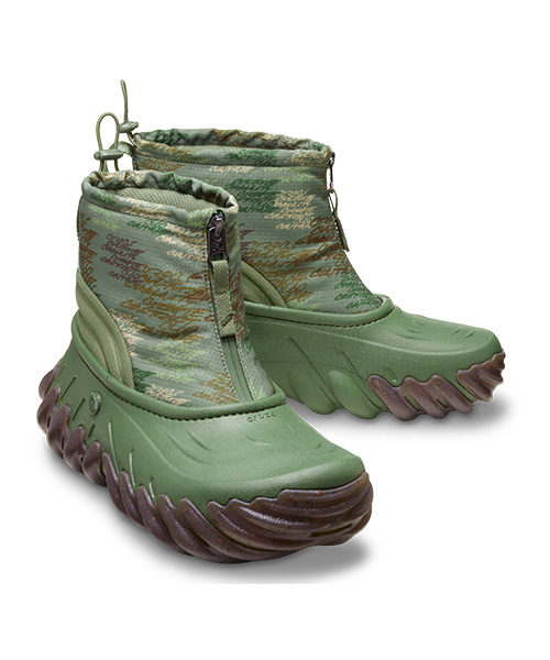 【2025年 2/7 発売】crocs × Futura “All Terrain Clog & Echo Boot” (クロックス フューチュラ) [209632-0DA/210885-309]