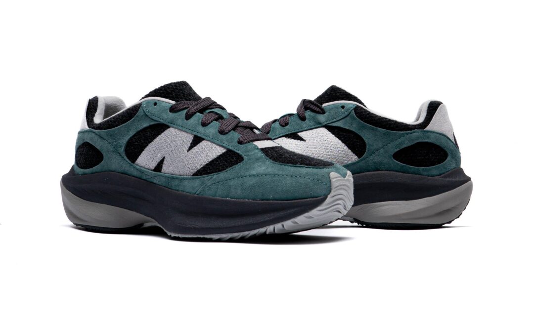 【2025年 発売】New Balance WARPED RUNNER UWRPDFSD “New Spruce/Magic Black” (ニューバランス ワープドランナー)