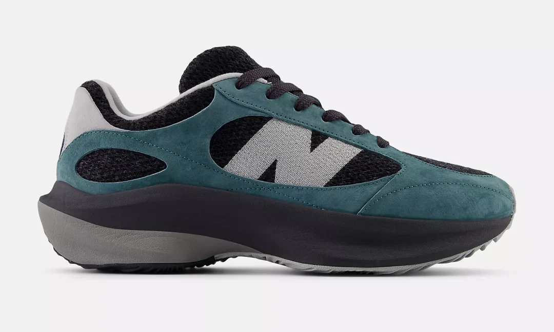 【2025年 発売】New Balance WARPED RUNNER UWRPDFSD “New Spruce/Magic Black” (ニューバランス ワープドランナー)