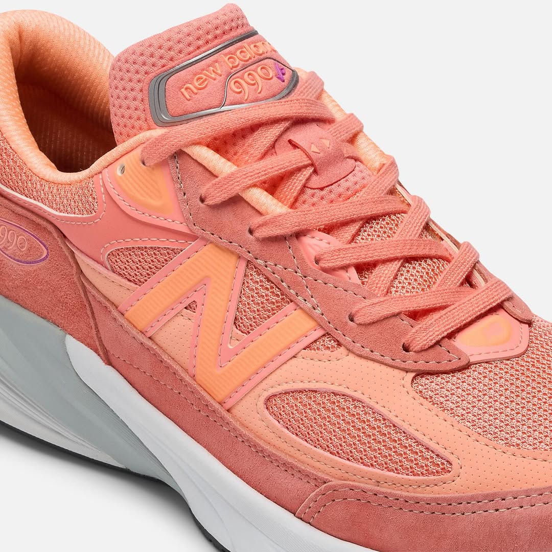 【2025年 発売予定】New Balance U990v6 SR6 “Peach” Made in USA (ニューバランス メイドインUSA) [U990SR6]