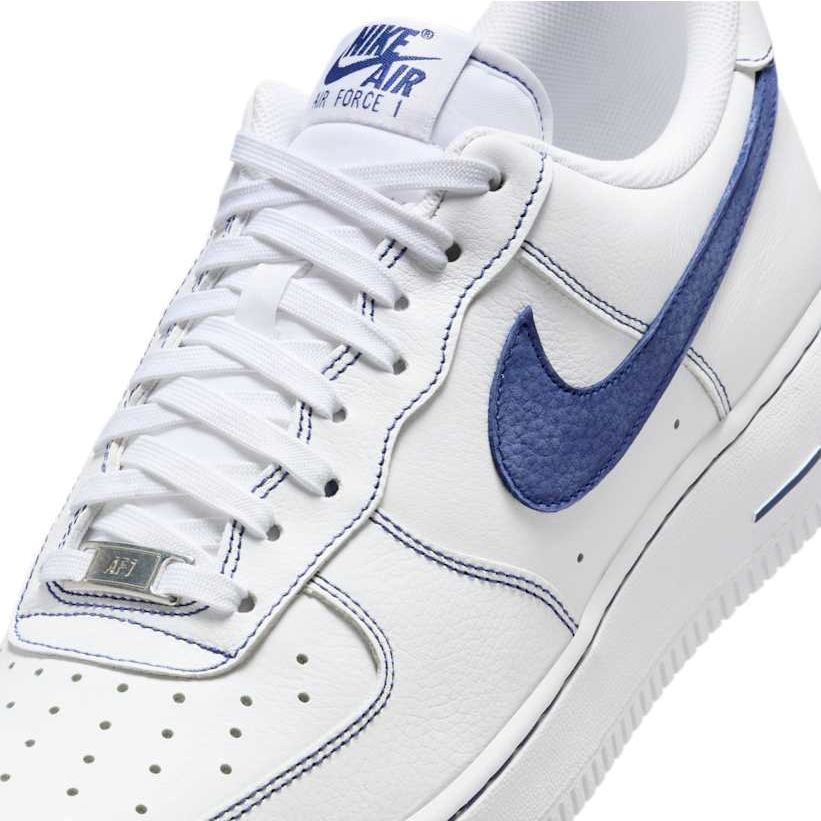 【2025年 発売予定】NIKE AIR FORCE 1 LOW “White/Deep Royal Blue” (ナイキ エア フォース 1 ロー “ホワイト/ディープロイヤルブルー”) [HQ2037-100]