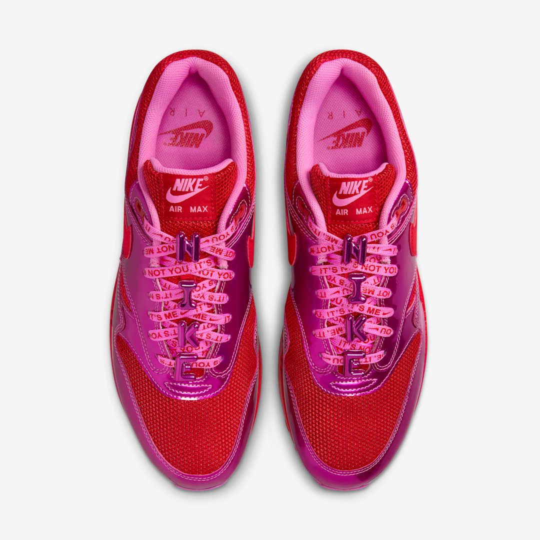 【2025年 2/1 発売】NIKE W AIR MAX 1 “Valentine/Playful Pink/University Red” (ナイキ エア マックス “バレンタイン/プレイフルピンク/ユニバーシティレッド”) [HV2301-600]