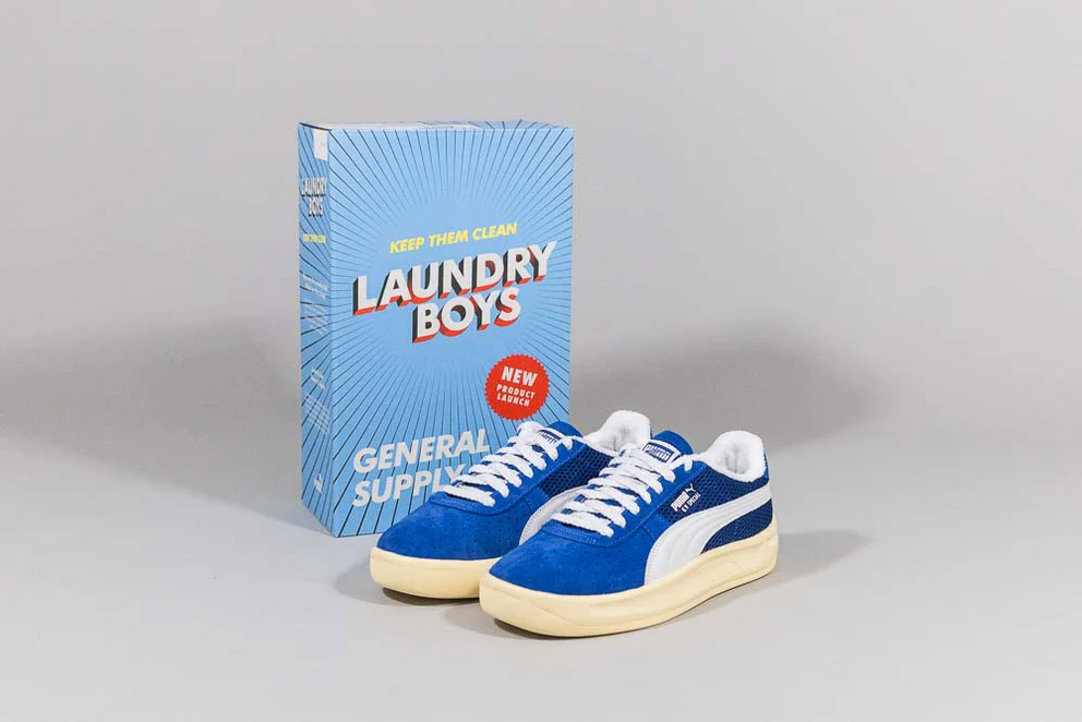 【2025年 2/1 発売】PUMA GV SPECIAL LAUNDRY BOYS II "Clyde Royal/Creamy Vanilla" (プーマ スペシャル ランドリーボーイズ) [399841-01]