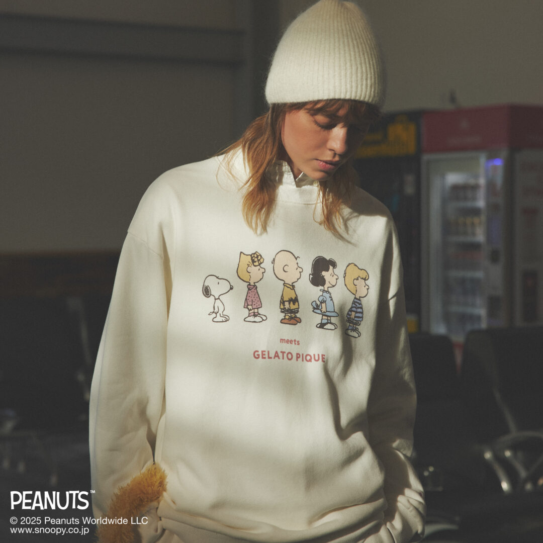 gelato pique × PEANUTS コラボレーションルームウェア全53型が2025年 1/17 発売 (ジェラート ピケ ピーナッツ)